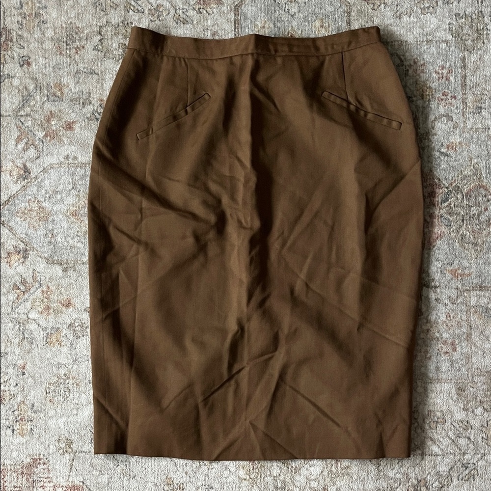Vintage Augustus Brown Women's Skirt